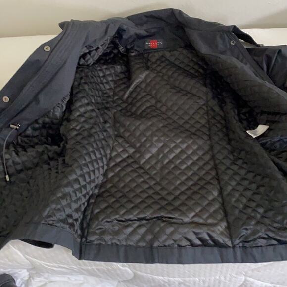 Gallery Petite S Water Resistant Mid Weight Jacket Black Rain Jacket. - Picture 8 of 16